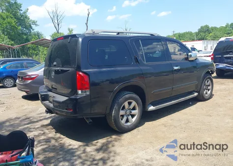2014 Nissan Armada Platinum/Sl/Sv из США, поврежденный, VIN 5N1AA0ND0EN608913